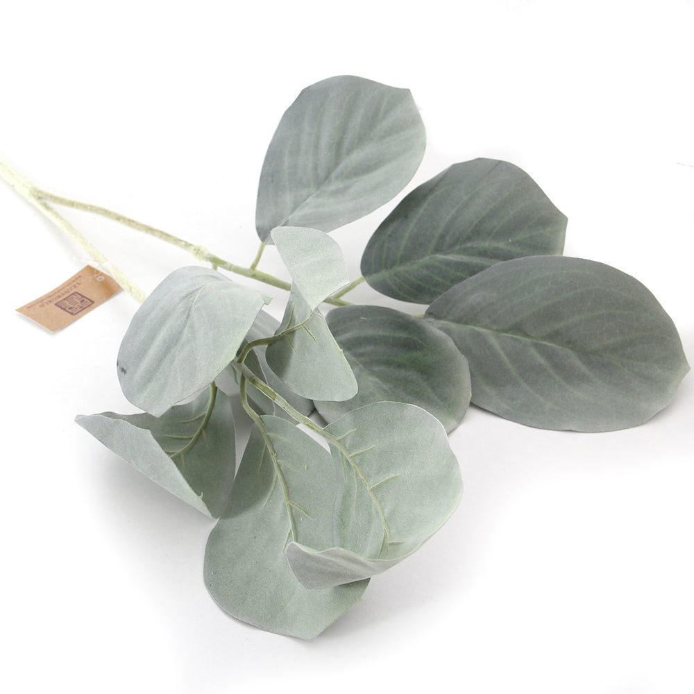 Artificial Plants Green Artificial Flocked Leaves Lambs Ear For Artificial Lambs Ear Decorative Flowers Wreaths