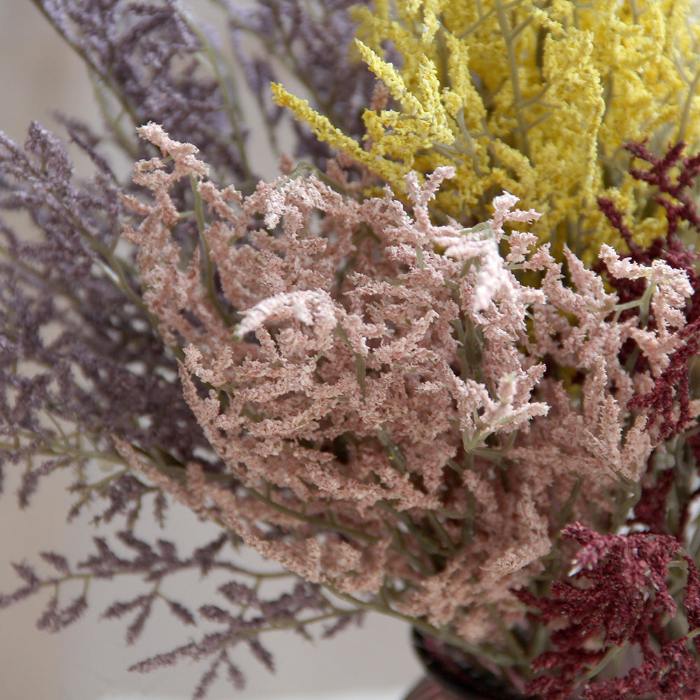 Factory Design High Quality Colorful 85cm Artificial Hand Feel Foam Plastic Flower Branch For Wedding Flowers Wall Decor