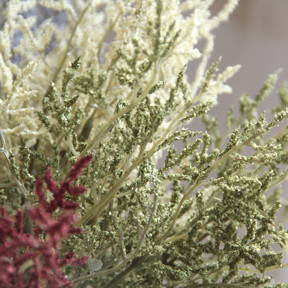 Factory Design High Quality Colorful 85cm Artificial Hand Feel Foam Plastic Flower Branch For Wedding Flowers Wall Decor