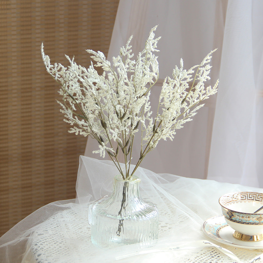 Factory Design High Quality Colorful 85cm Artificial Hand Feel Foam Plastic Flower Branch For Wedding Flowers Wall Decor