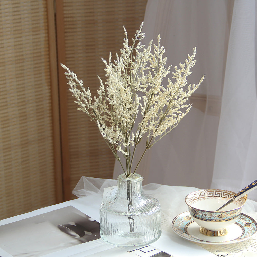 Factory Design High Quality Colorful 85cm Artificial Hand Feel Foam Plastic Flower Branch For Wedding Flowers Wall Decor