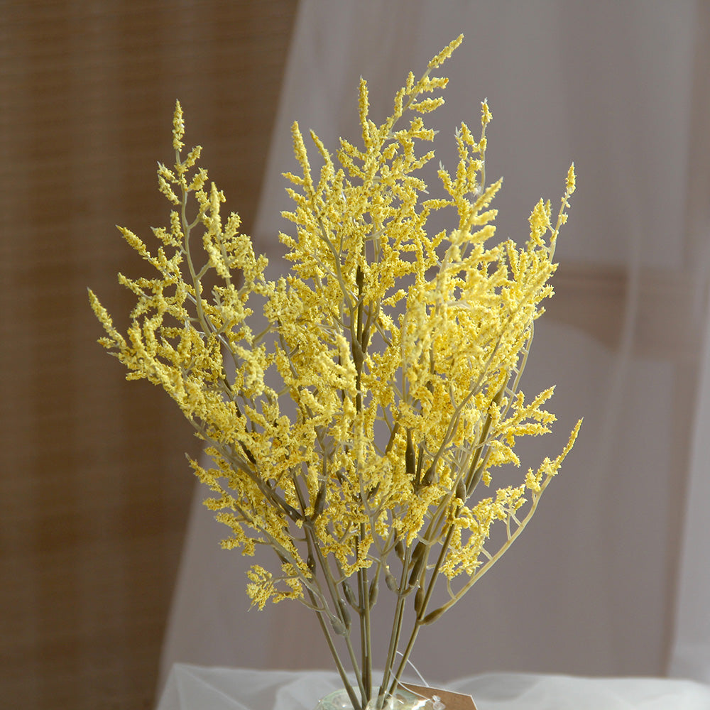 Factory Design High Quality Colorful 85cm Artificial Hand Feel Foam Plastic Flower Branch For Wedding Flowers Wall Decor