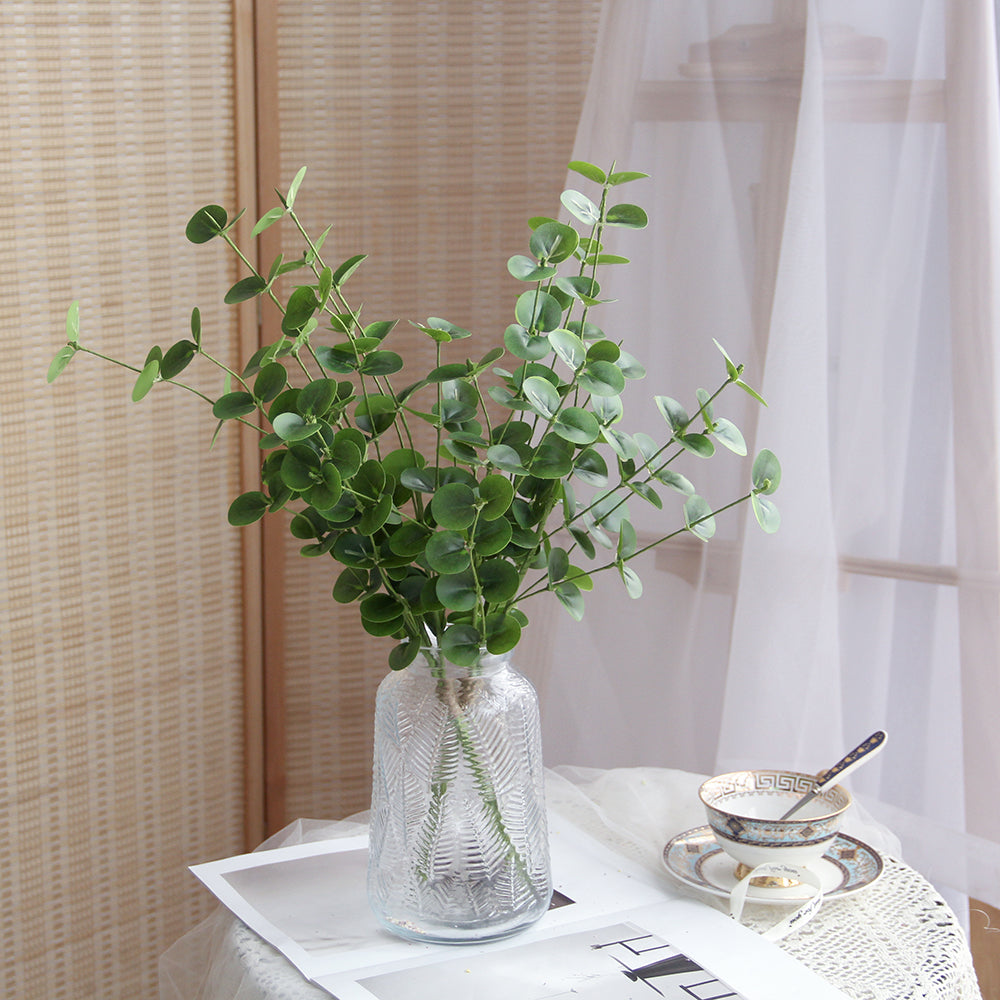 High Quality Artificial Plant Wholesale 21INCH Artificial Leaves Long Branches Decorative Indoor Plants Home Hotel Decoration