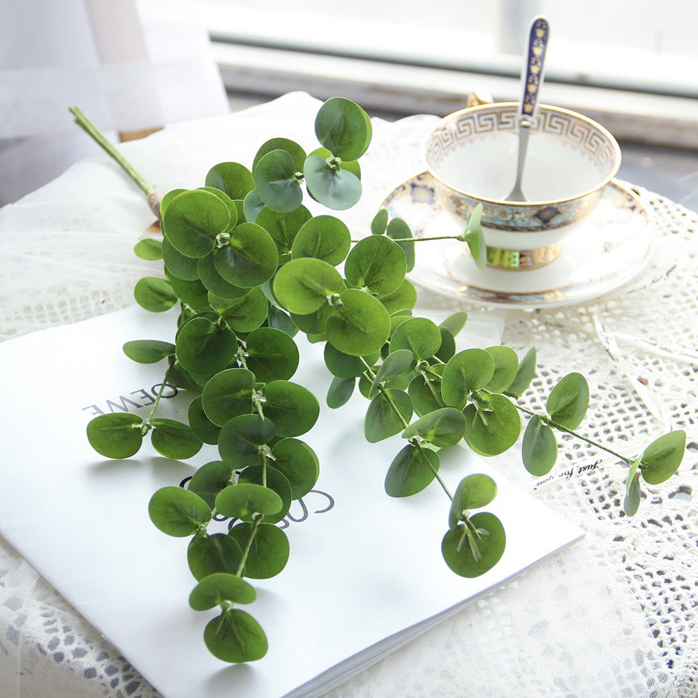 High Quality Artificial Plant Wholesale 21INCH Artificial Leaves Long Branches Decorative Indoor Plants Home Hotel Decoration