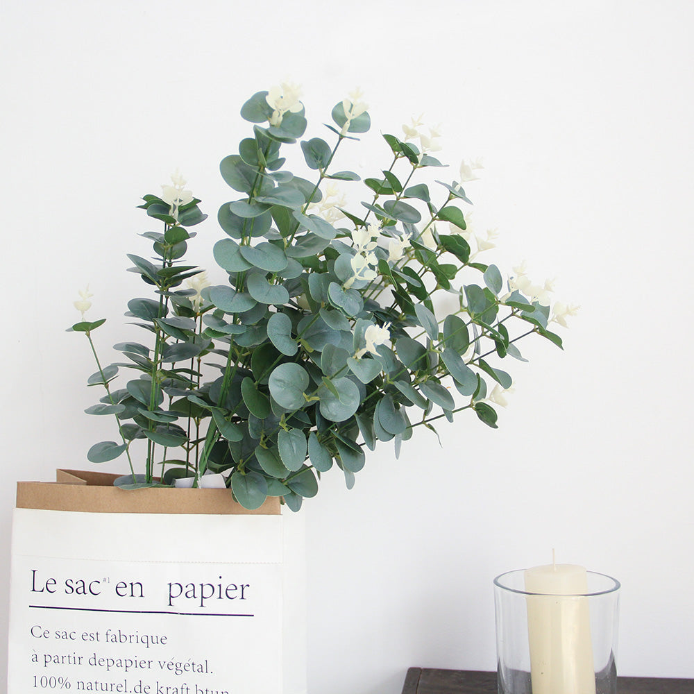Whosale Cheap Leaves Artificial Decorate Real Touch Artificial Tree Branches And Leaves Home Decoration Artificial Plant