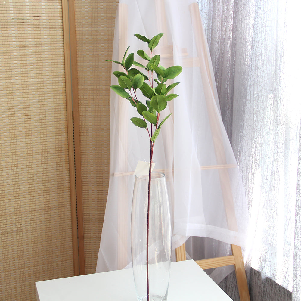 High Simulation Artificial Plants Decoration 80cm Holly Leaves Spray w/4 Branches Artificial Plants Greenery Wedding Decoration