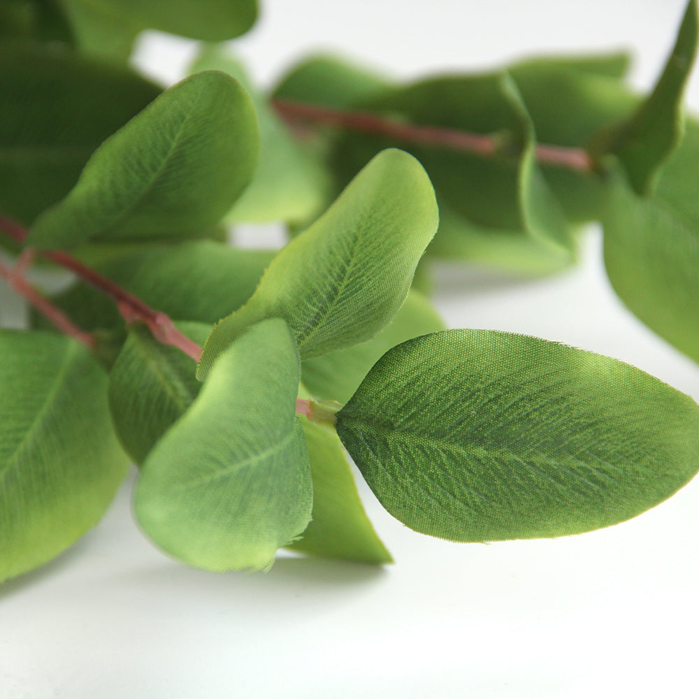 High Simulation Artificial Plants Decoration 80cm Holly Leaves Spray w/4 Branches Artificial Plants Greenery Wedding Decoration