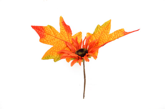 Hot Selling Artificial Wheat Faux Sunflower Fabric Floral Leaf Branches Vase Filler for Table Decoration