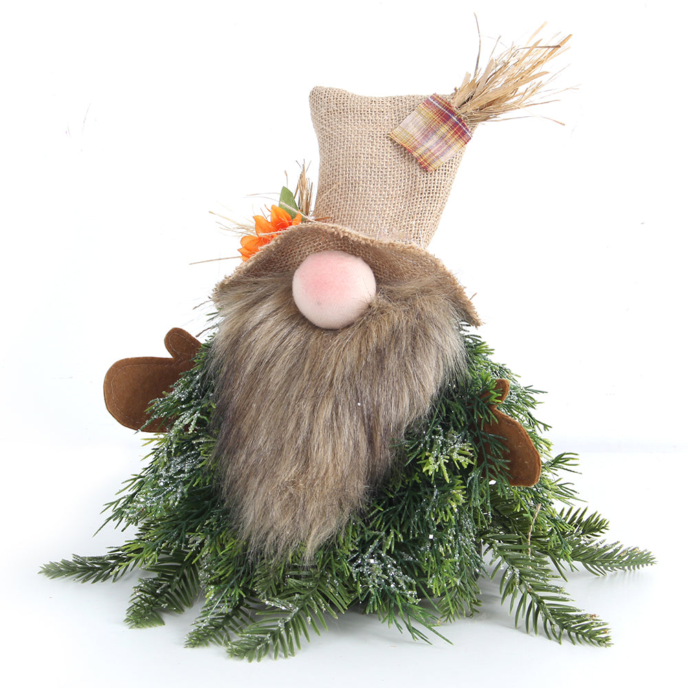 2024 Festivals Ornament Faceless Elf Doll Handmade Craft Supplies For Christmas Halloween Decoration Supplies