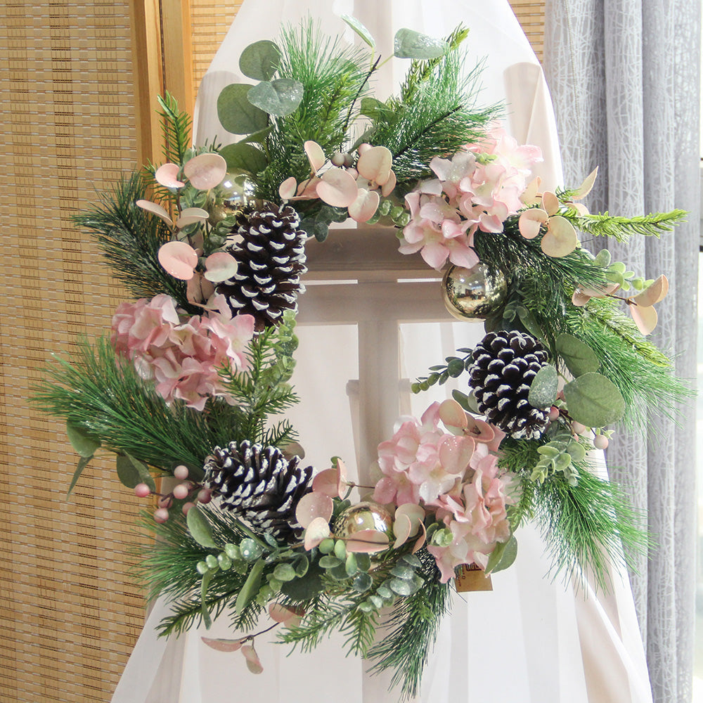 New Design Spring & Summer Wreath Artificial Flowers Home Decoration  Silk Flower Wedding Party Everyday Decoration