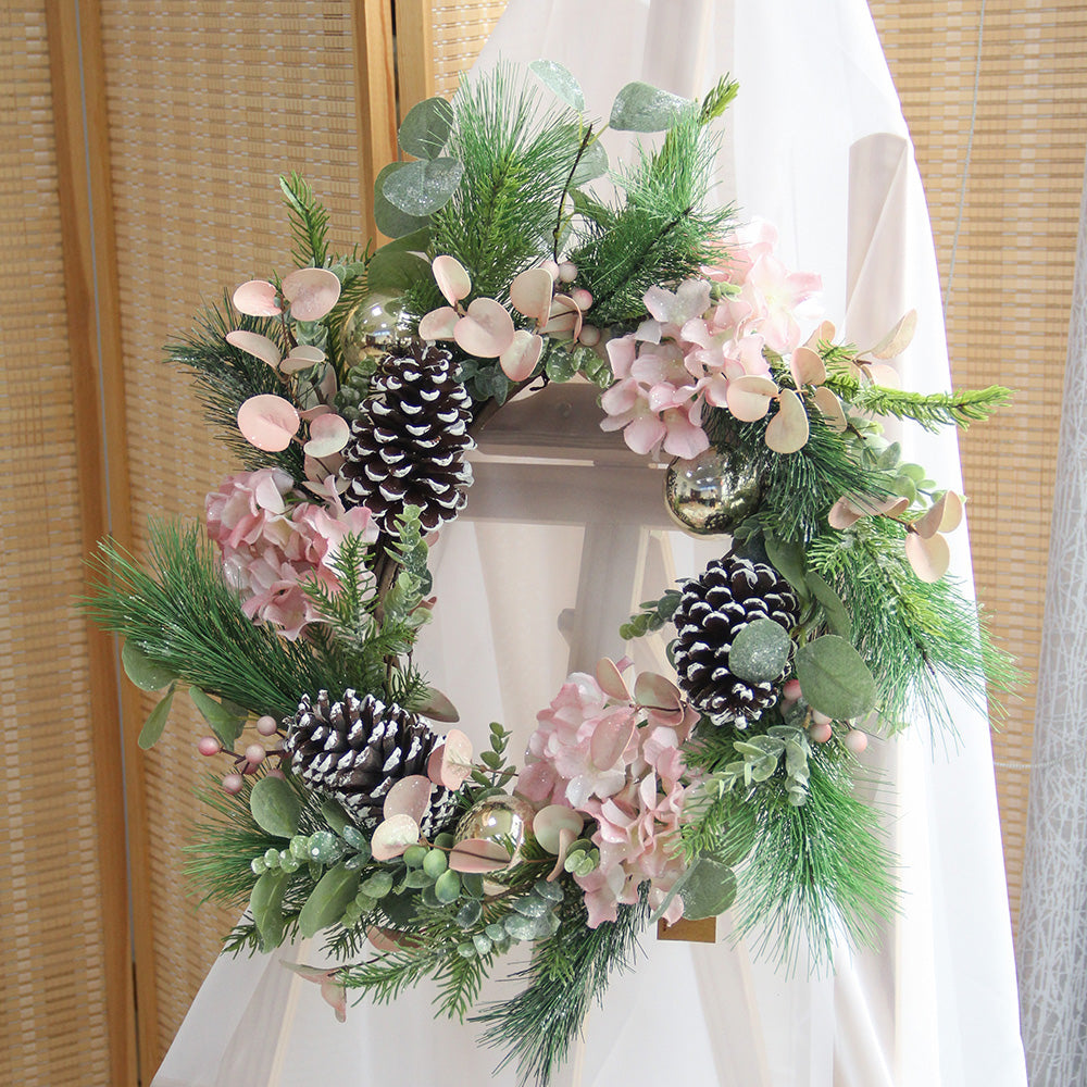 New Design Spring & Summer Wreath Artificial Flowers Home Decoration  Silk Flower Wedding Party Everyday Decoration