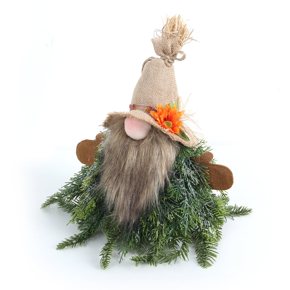 2024 Festivals Ornament Faceless Elf Doll Handmade Craft Supplies For Christmas Halloween Decoration Supplies