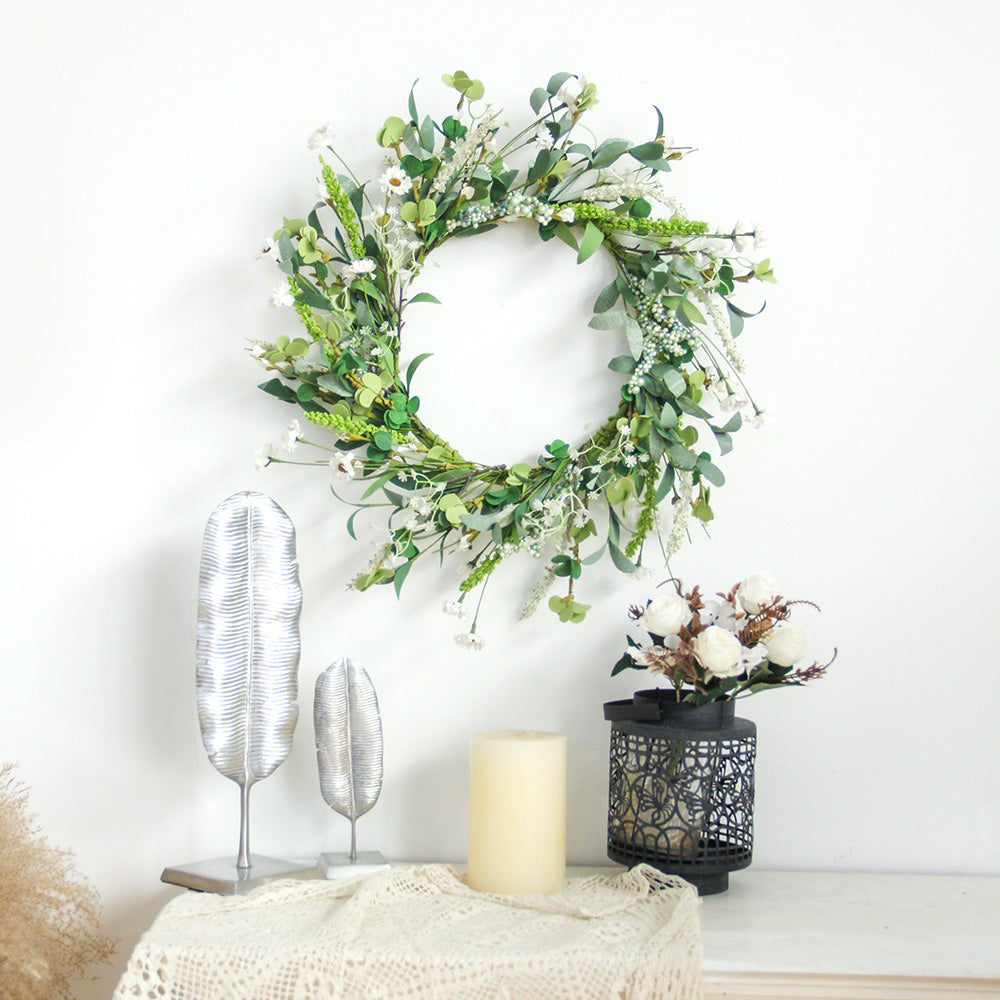 New Design Spring & Summer Wreath Artificial Flowers Home Decoration  Silk Flower Wedding Party Everyday Decoration