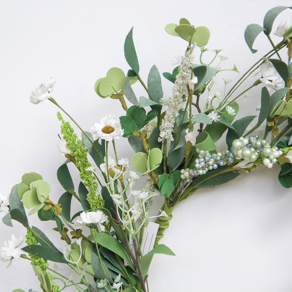New Design Spring & Summer Wreath Artificial Flowers Home Decoration  Silk Flower Wedding Party Everyday Decoration