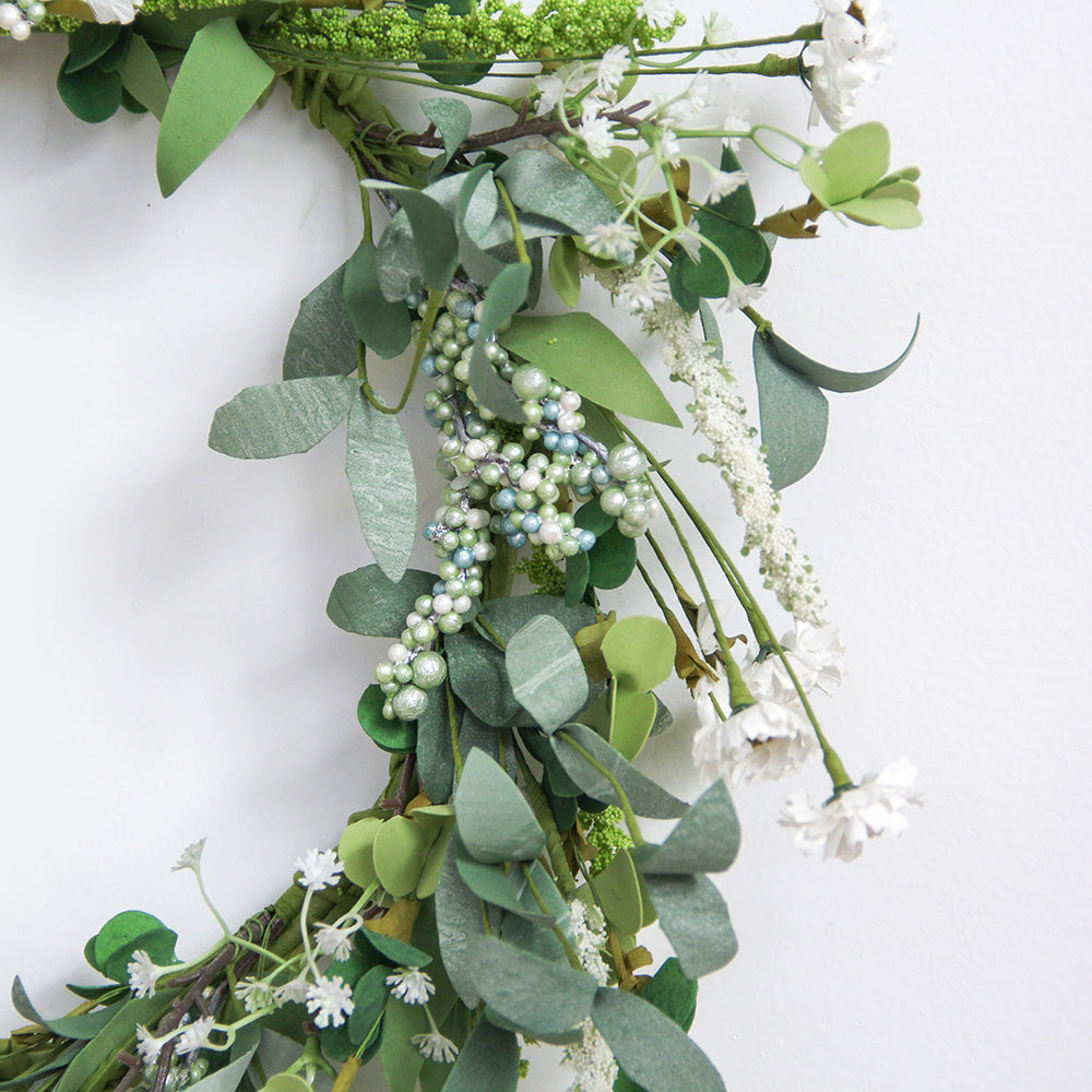 New Design Spring & Summer Wreath Artificial Flowers Home Decoration  Silk Flower Wedding Party Everyday Decoration