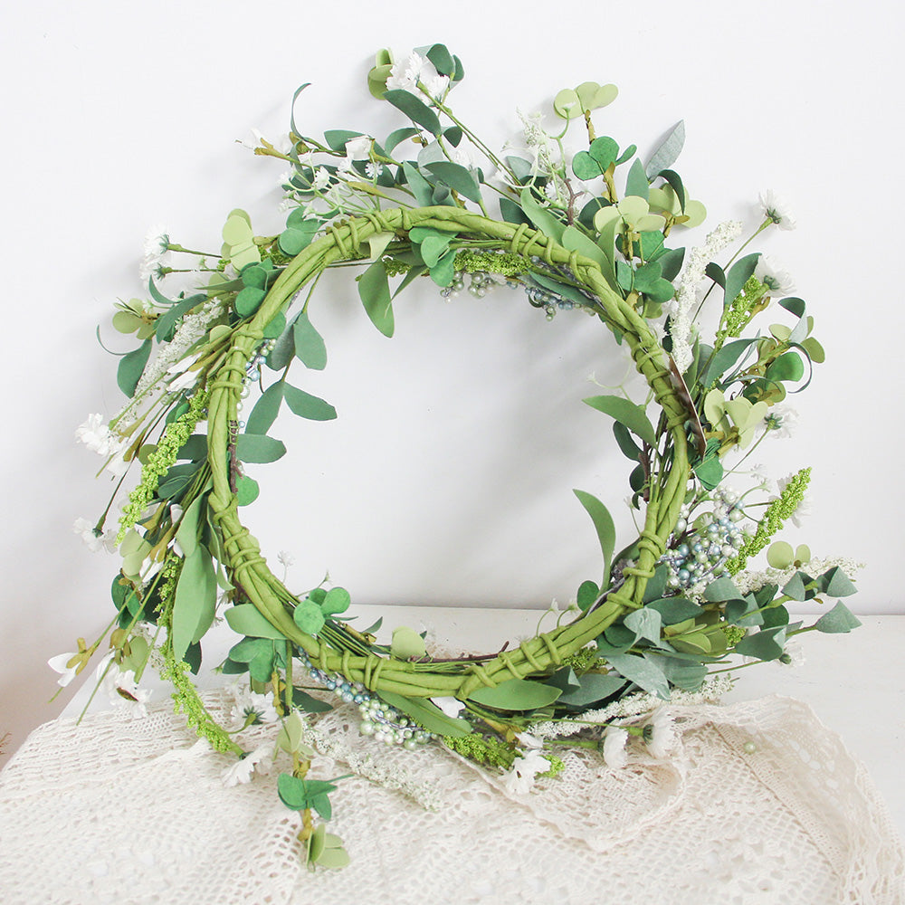 New Design Spring & Summer Wreath Artificial Flowers Home Decoration  Silk Flower Wedding Party Everyday Decoration