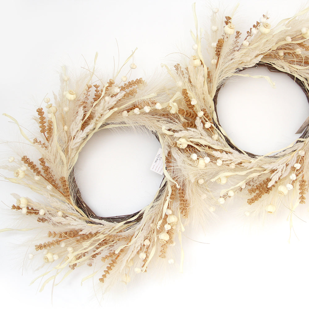Good Quality Beige S Vase Pampa Wholesale Boho Bouquet Wedding Pampas Grass Wreath And Plant