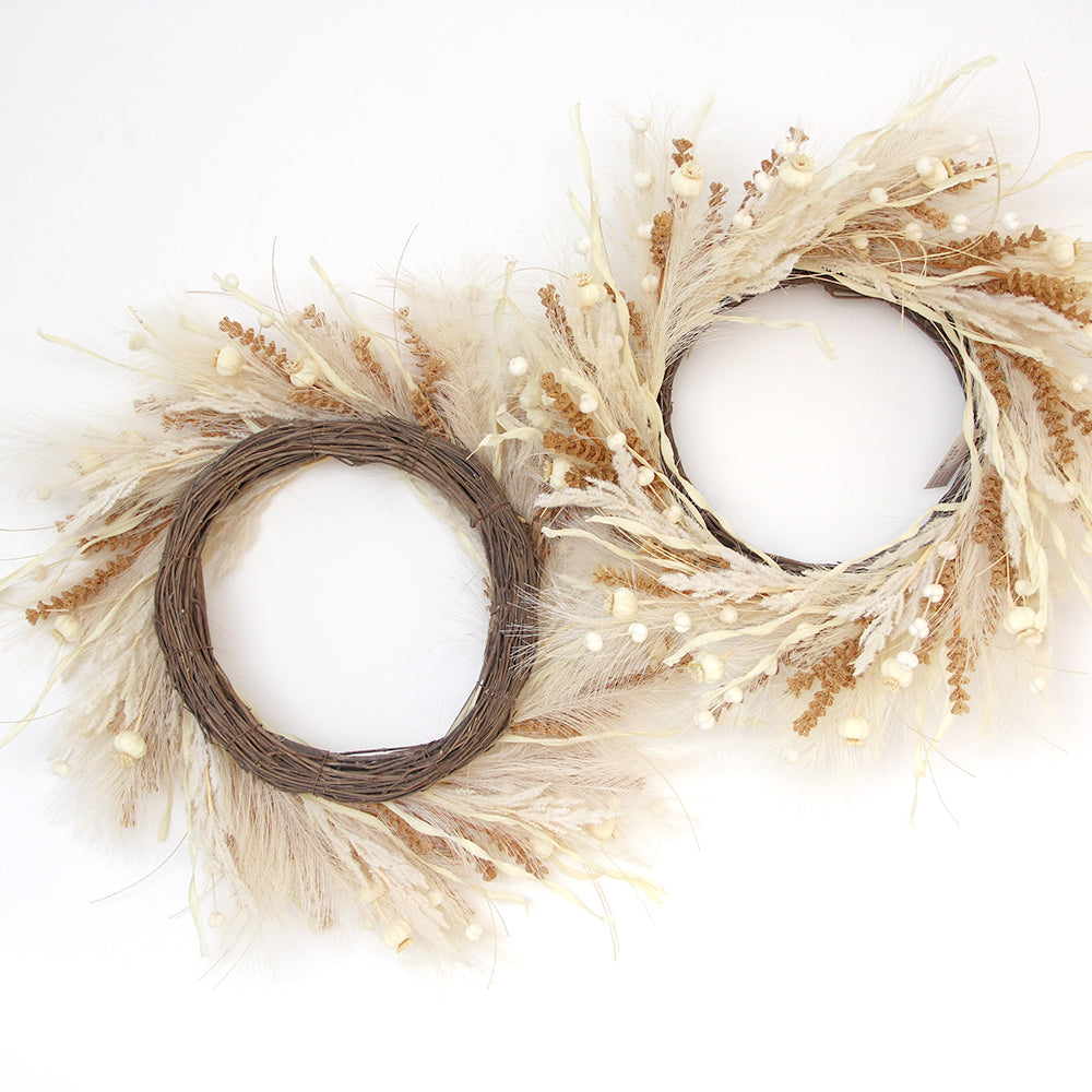 Good Quality Beige S Vase Pampa Wholesale Boho Bouquet Wedding Pampas Grass Wreath And Plant