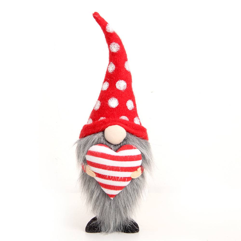 Love Rudolf Faceless Elderly Couple Doll Mother's Valentine's Day Decorative Gift Window Decoration Party Decorations