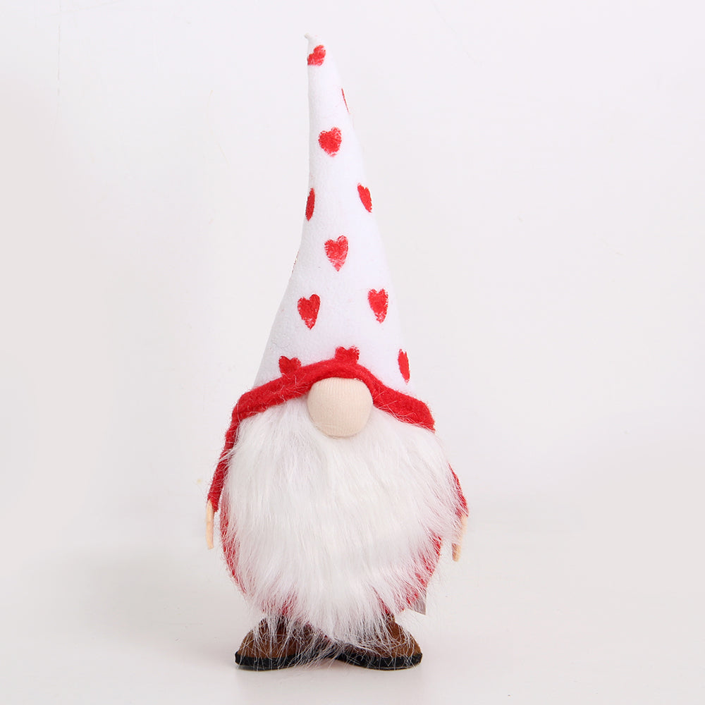 Decorations Ornament Valentines Day Plush Doll Gnome For Valentines Day