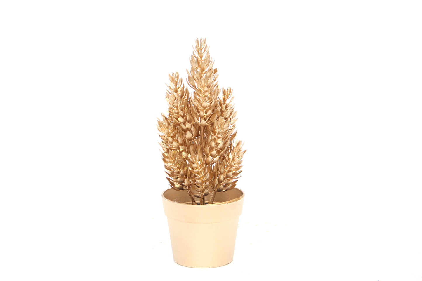High Quality Simulated Small Reed Pot Real Touch Interior Decoration Desktop Decortaion Desktop Decoration Office Decoration Golden Pot