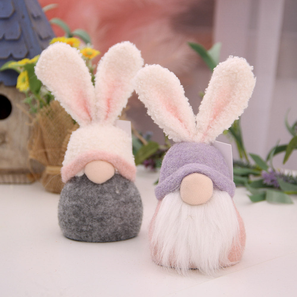 Cute Spring Rabbit Faceless Doll Holiday Decoration Personalized Easter Gift Decorations
