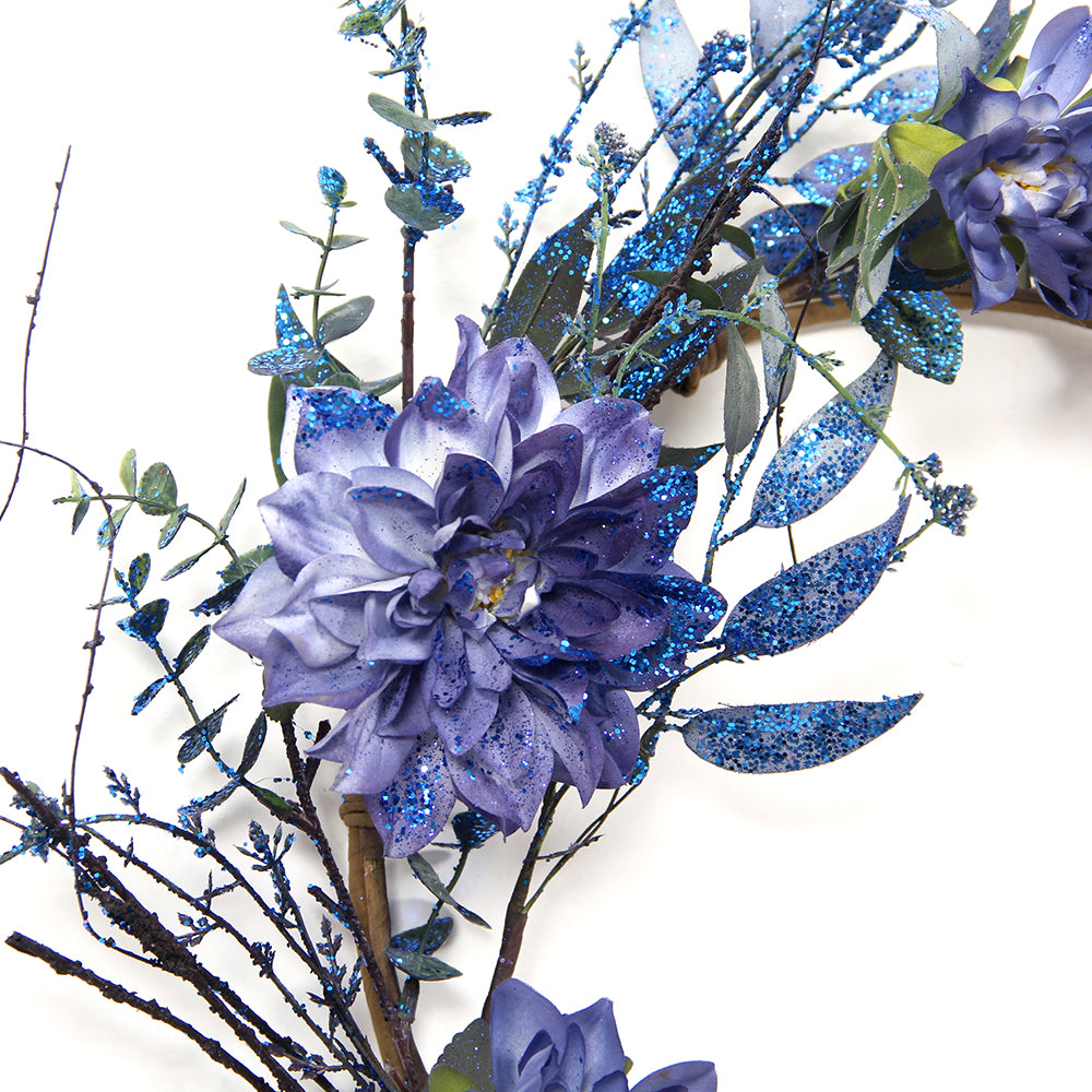 New Popular Hot Sale Wall Flowers Half Wreath Artificial Decorations Faux Gerbera Flowers Other Decorative Flowers and Plants Bouquet