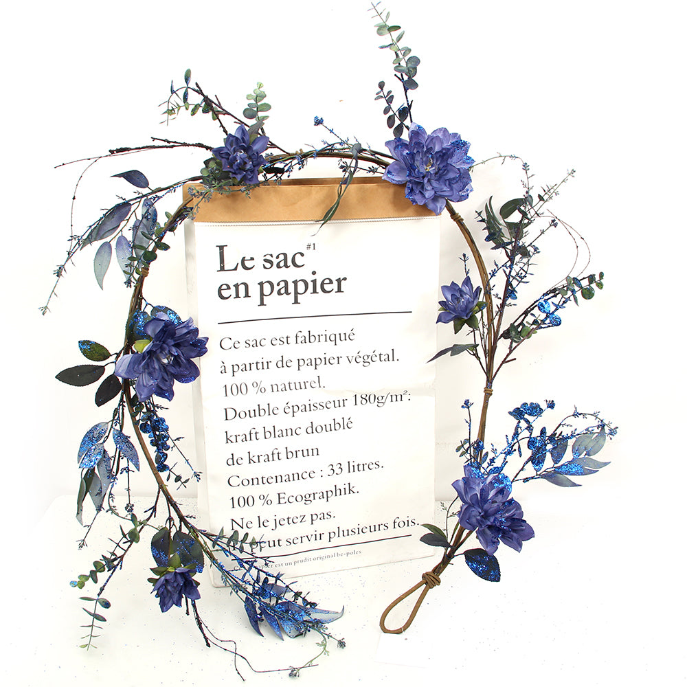 Wholesale Wedding Decorative Artificial Silk Garland Christmas Holiday Decoration Garland