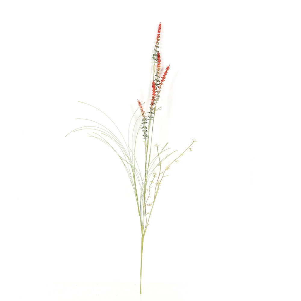 Simulated Flocked Lavender Wedding Home Decoration Props Plastic Simulated Dogtail Bouquet