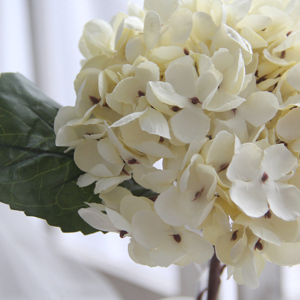 High Quality 13inch Silk Hydrangea Flowers Retro Style Hydrangeas Flowers Artificial Wedding Multicolour Decorative Flowers