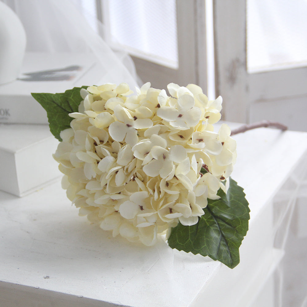 High Quality 13inch Silk Hydrangea Flowers Retro Style Hydrangeas Flowers Artificial Wedding Multicolour Decorative Flowers