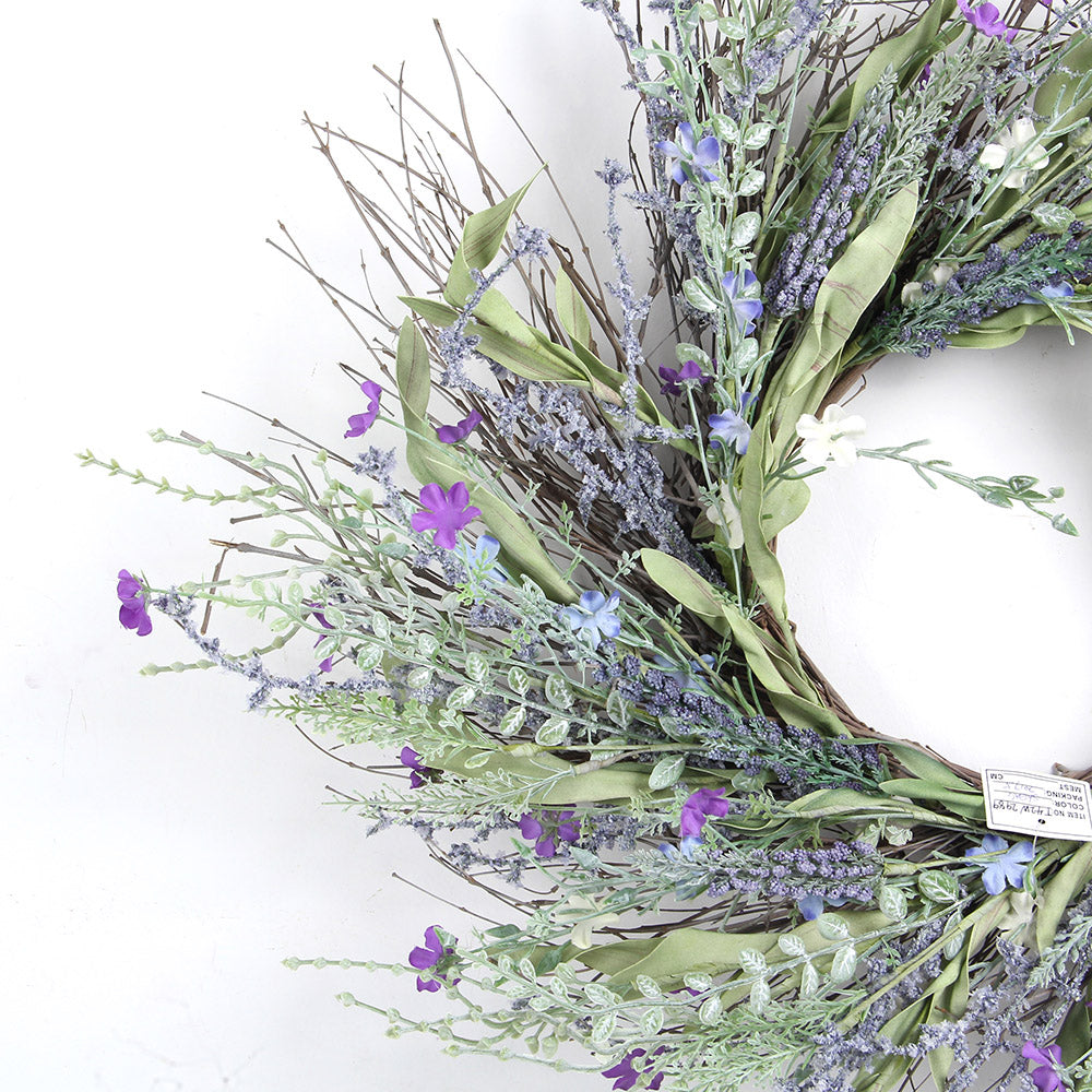 Hot Classic Style Artificial Wreaths High Quality Decorative flowers & wreaths For Front Door Wreath Wedding Home Decoration