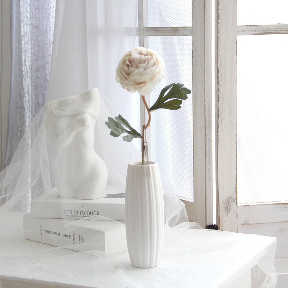 Artificial Flower for Decoration Silk Rose Bouquet Plastic Arrangements for Home Bridal Wedding Party Festival Decor