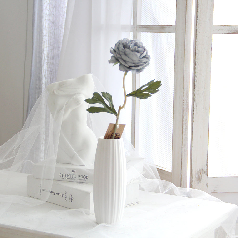 Artificial Flower for Decoration Silk Rose Bouquet Plastic Arrangements for Home Bridal Wedding Party Festival Decor