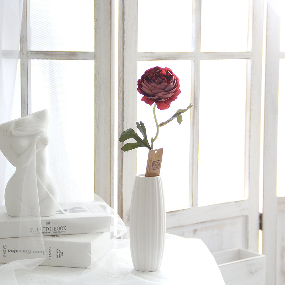 Artificial Flower for Decoration Silk Rose Bouquet Plastic Arrangements for Home Bridal Wedding Party Festival Decor