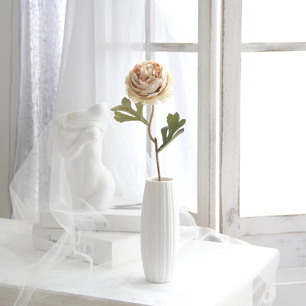 Artificial Flower for Decoration Silk Rose Bouquet Plastic Arrangements for Home Bridal Wedding Party Festival Decor