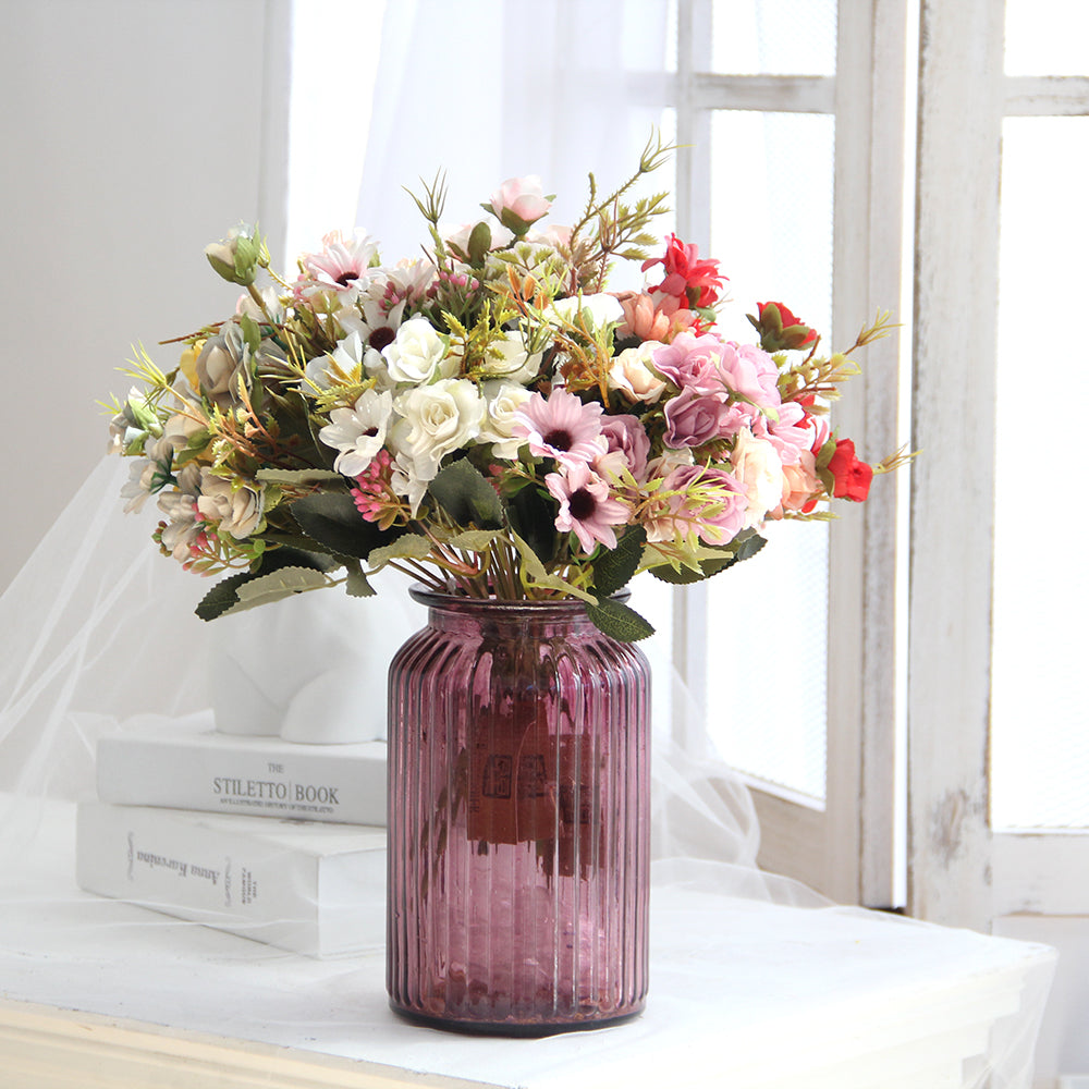 Bouquet Flowers Plastic Flowers for Sale Suitable Wedding Floral Centerpiece Decor