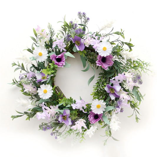 Transworld Original Handmade Artificial Wreath Decorative Flower Wreaths for Wedding Home Decoration