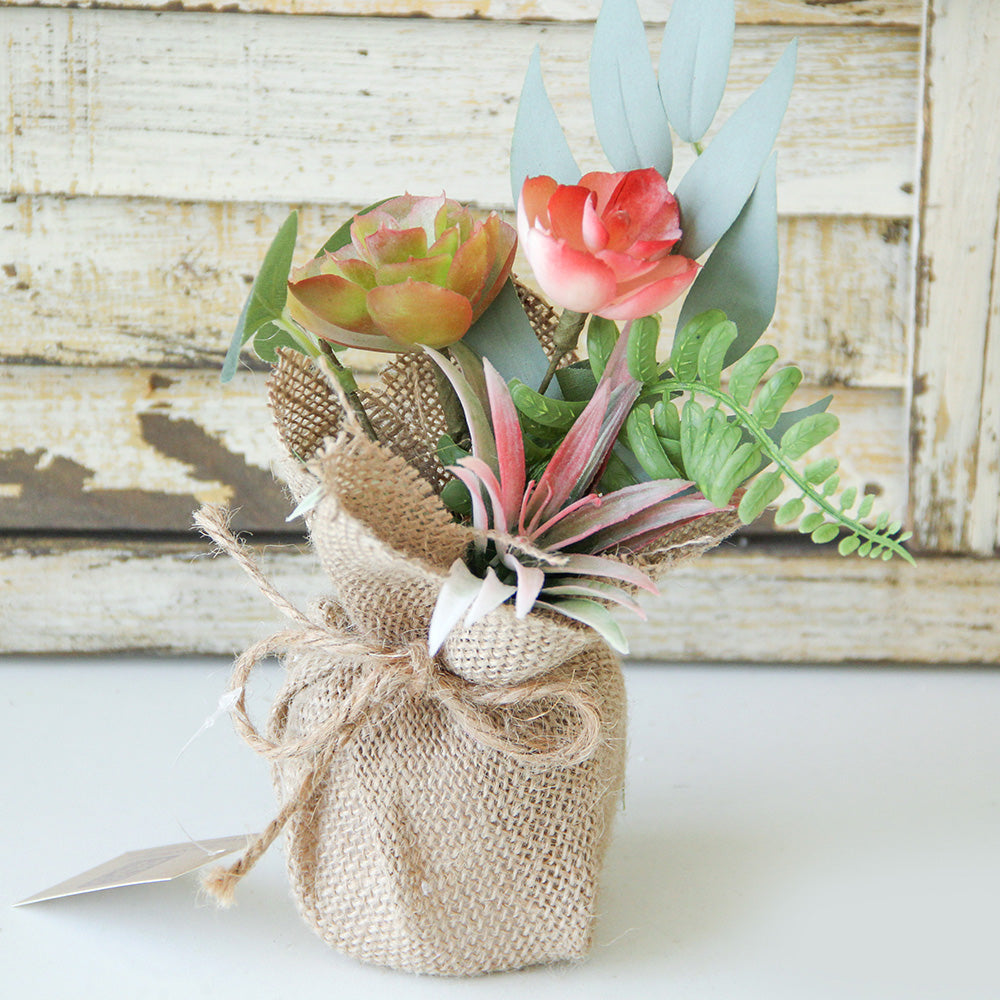 New Design Spring & Summer Pot Artificial Flowers Home Decoration  Silk Flower Wedding Party Everyday Decoration