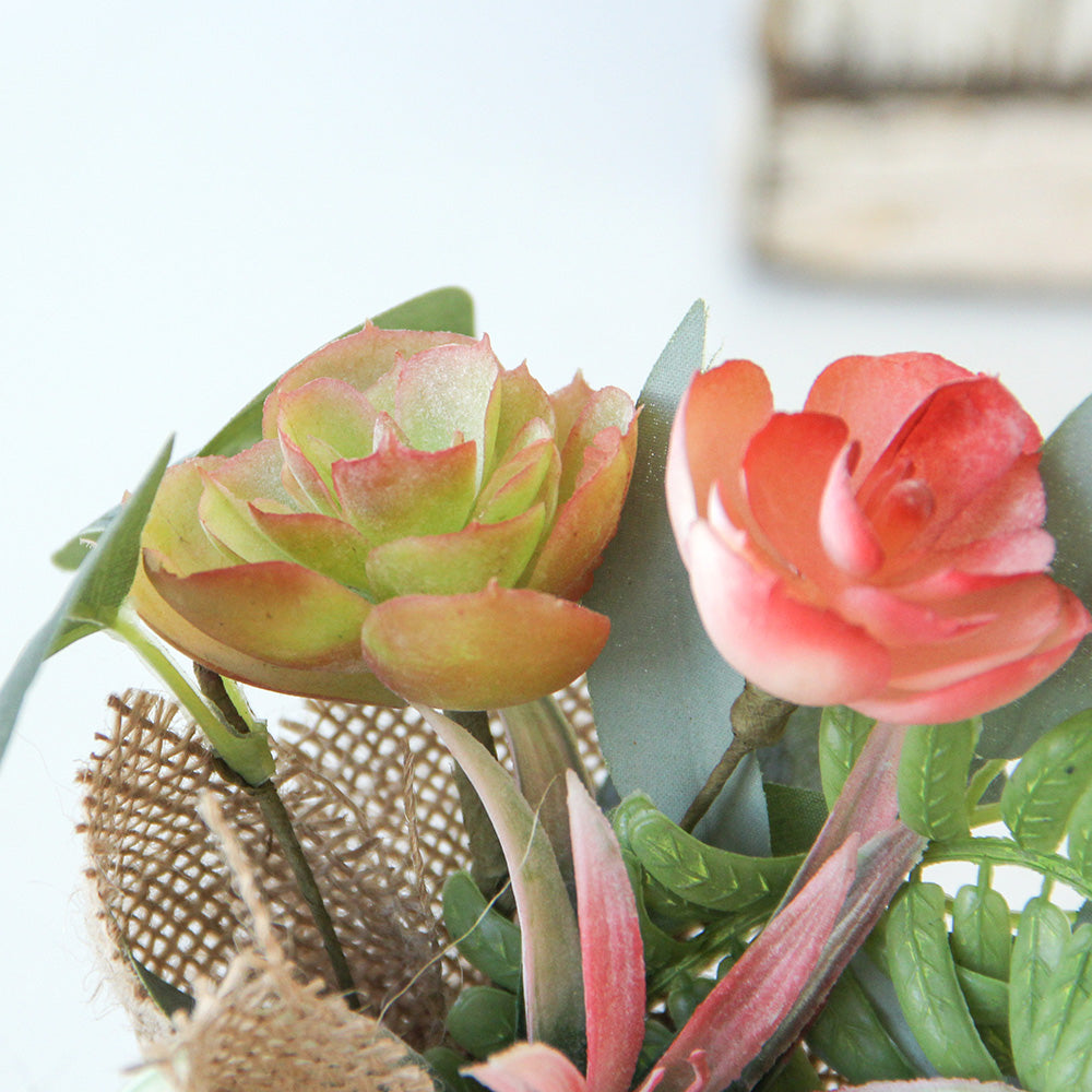 New Design Spring & Summer Pot Artificial Flowers Home Decoration  Silk Flower Wedding Party Everyday Decoration