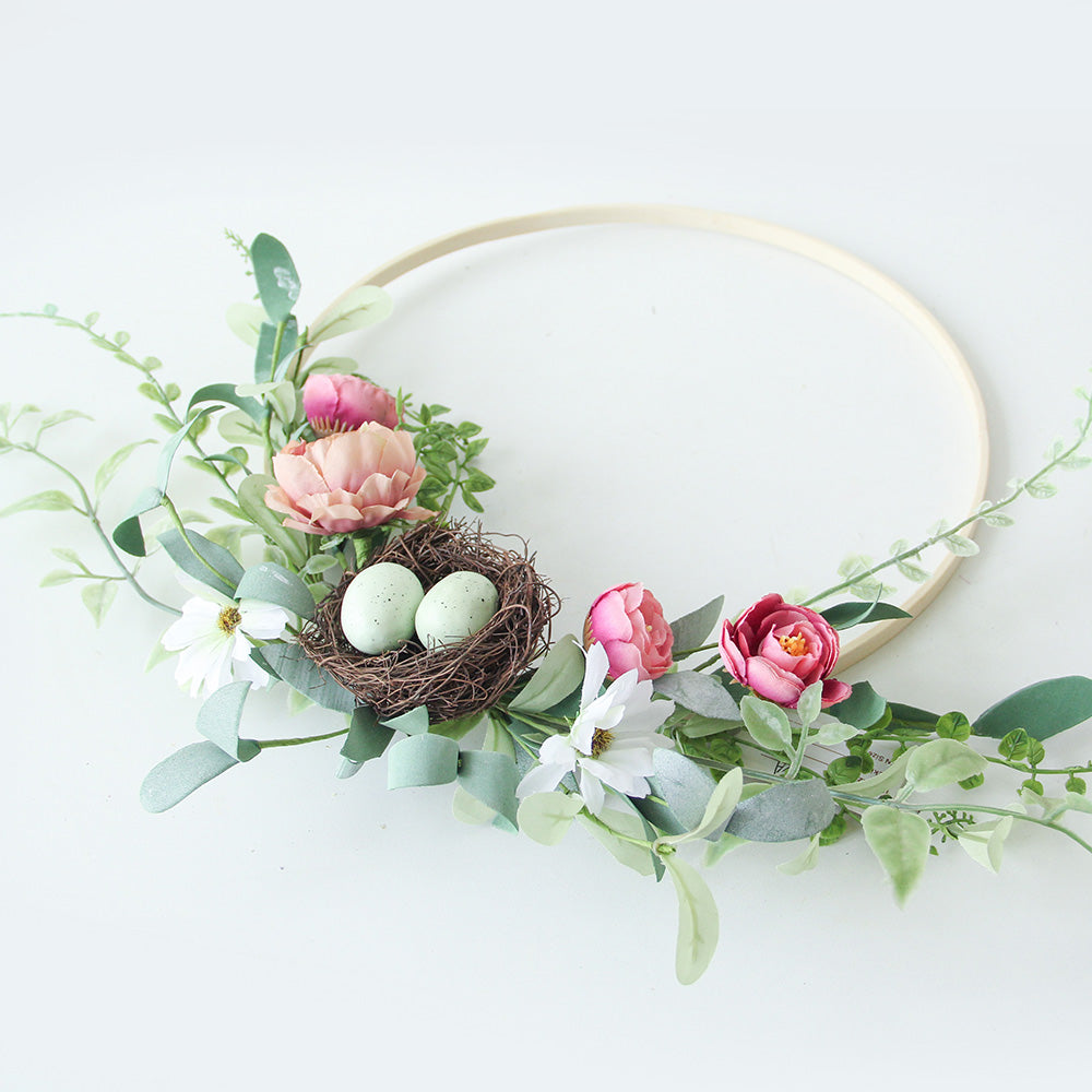 New Design Spring & Summer Wreath Artificial Flowers Home Decoration  Silk Flower Wedding Party Everyday Decoration