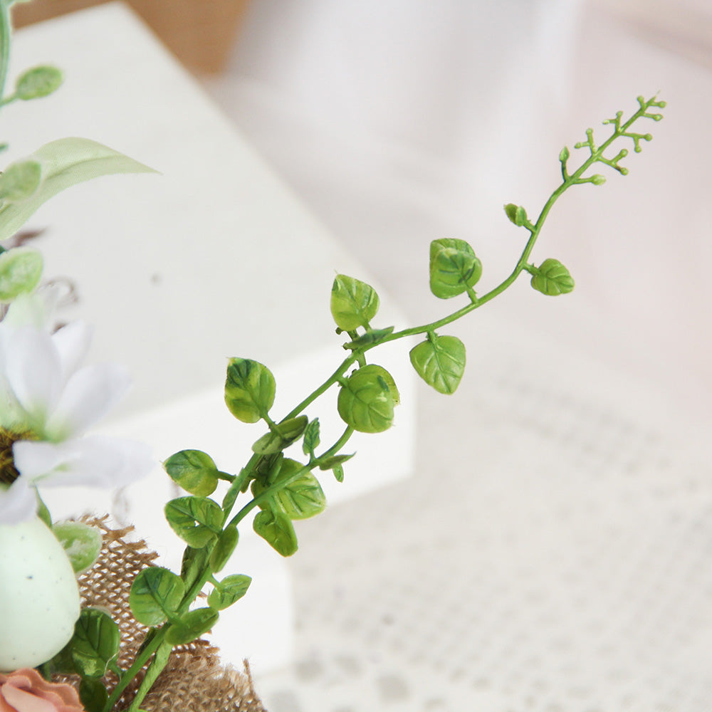 New Design Spring & Summer Pot Artificial Flowers Home Decoration  Silk Flower Wedding Party Everyday Decoration