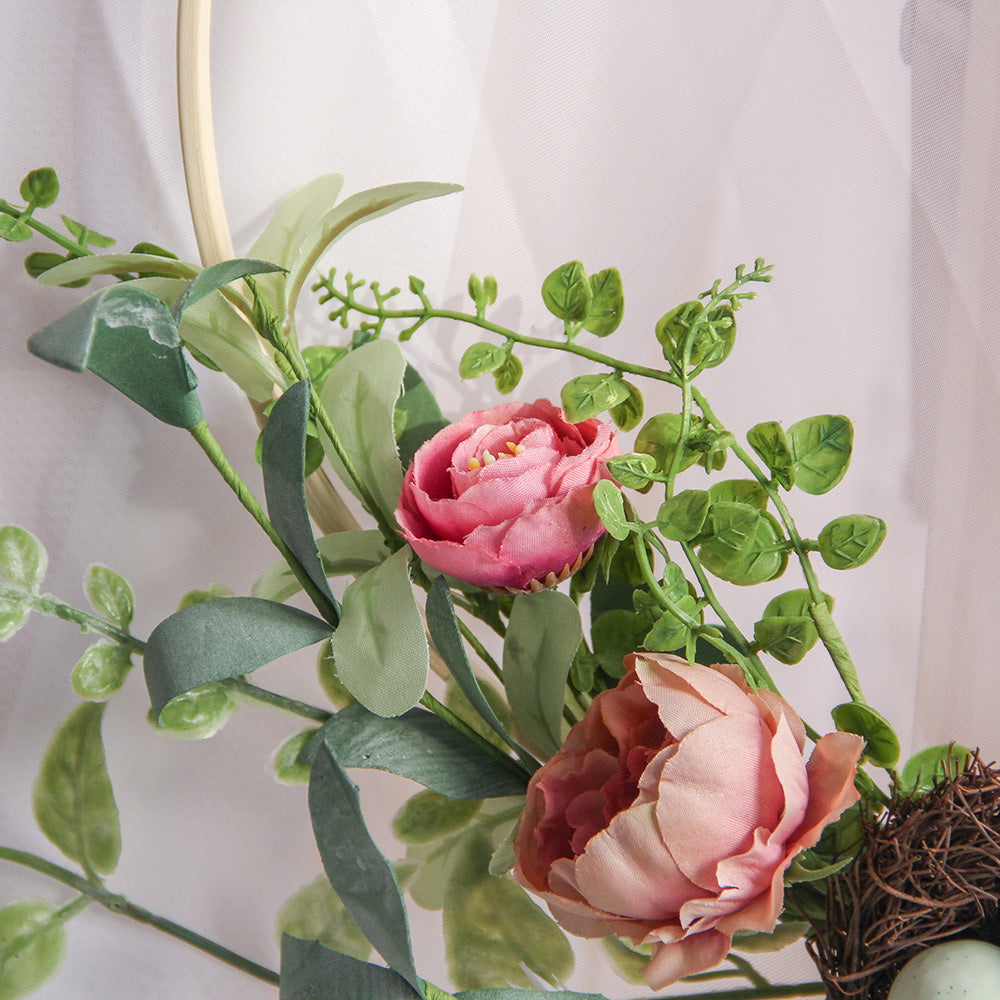 New Design Spring & Summer Wreath Artificial Flowers Home Decoration  Silk Flower Wedding Party Everyday Decoration