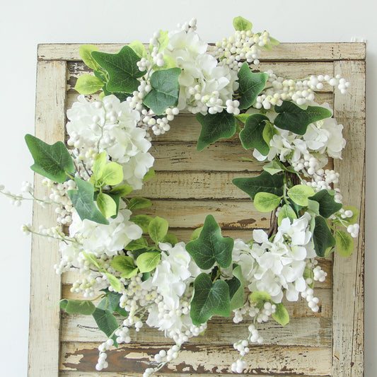 New Spring Series Door Decoration Eucalyptus Leaves Wreath Wreath Supplies Wholesale Spring Wreath