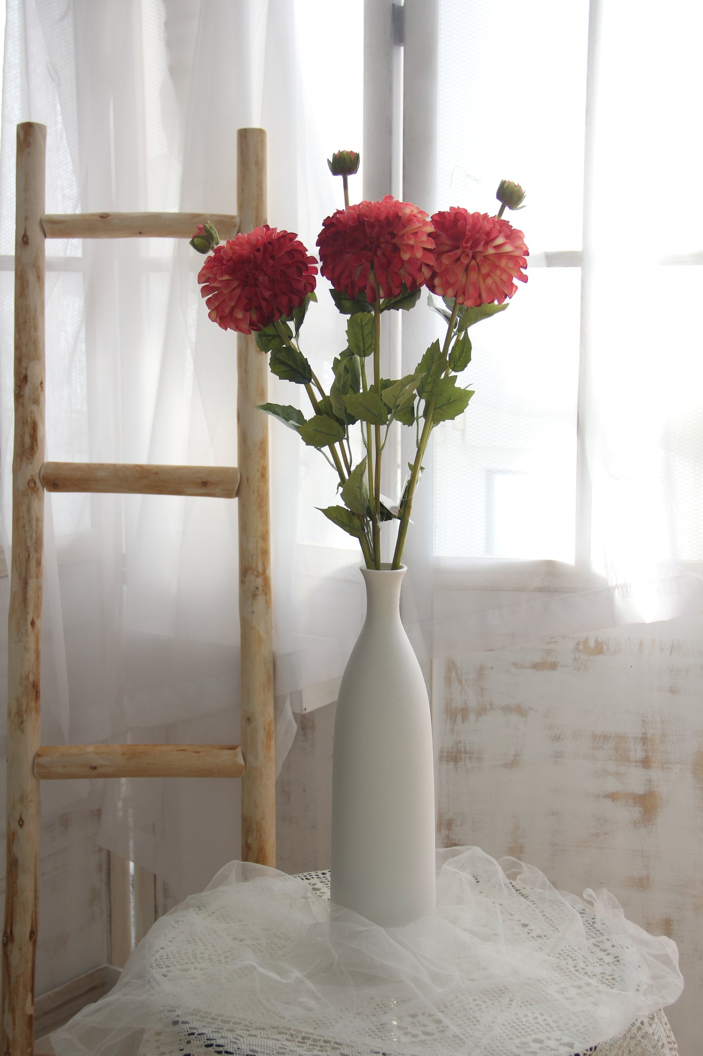 Sunwedding Hot Selling Artificial Single Stem Silk Hydrangeas Flowers Loose Flower For Wedding Decoration