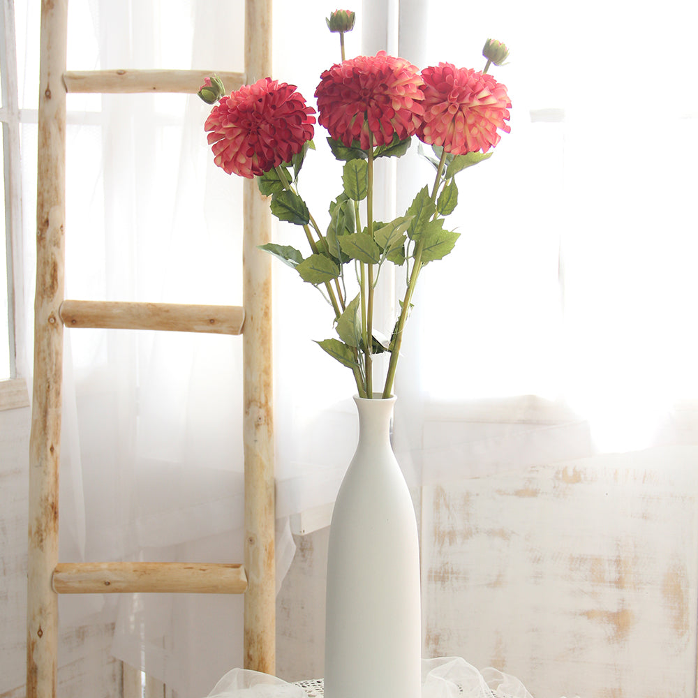 Sunwedding Hot Selling Artificial Single Stem Silk Hydrangeas Flowers Loose Flower For Wedding Decoration