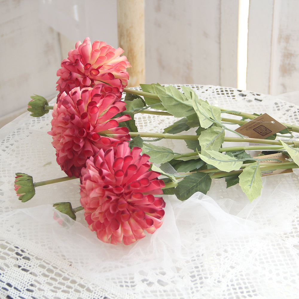 Sunwedding Hot Selling Artificial Single Stem Silk Hydrangeas Flowers Loose Flower For Wedding Decoration