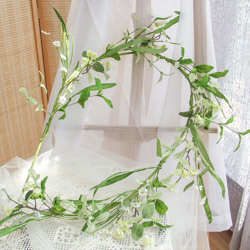 New Design Spring & Summer Garland  Artificial Flowers Home Decoration  Silk Flower Wedding Party Everyday Decoration