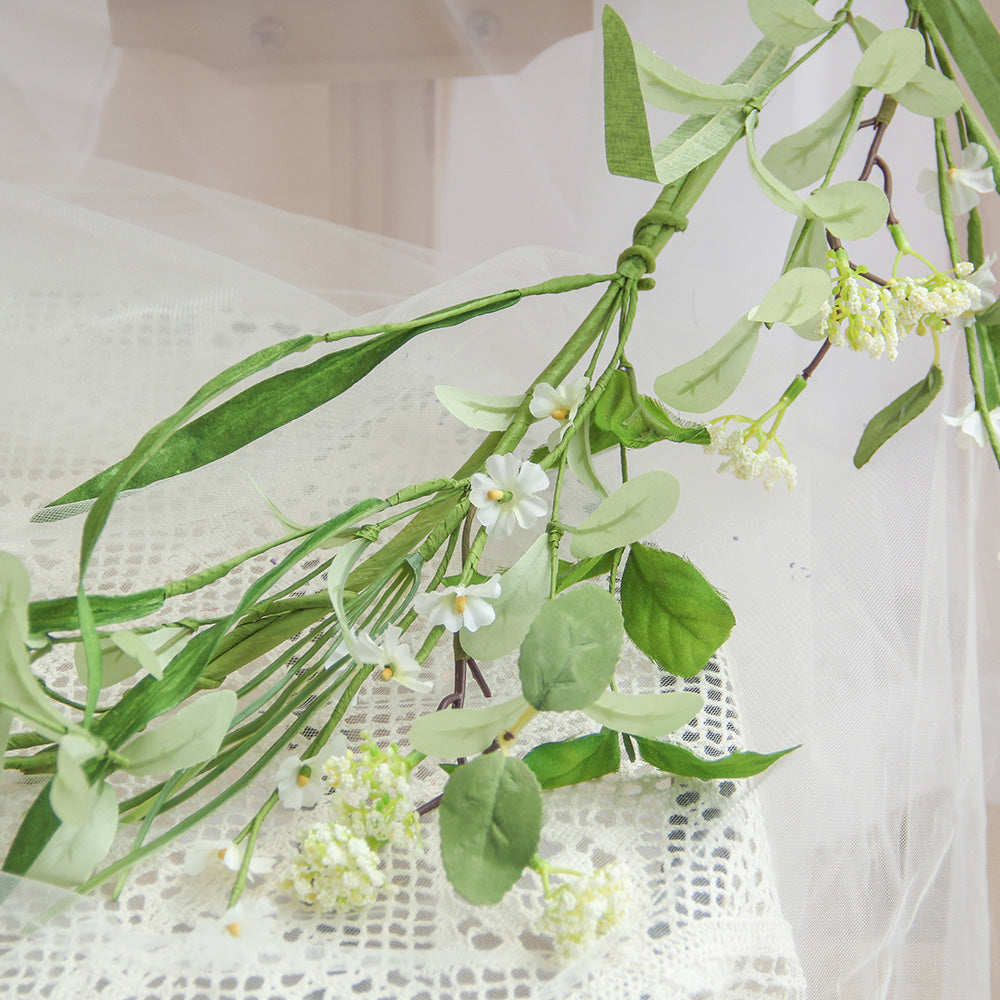 New Design Spring & Summer Garland  Artificial Flowers Home Decoration  Silk Flower Wedding Party Everyday Decoration