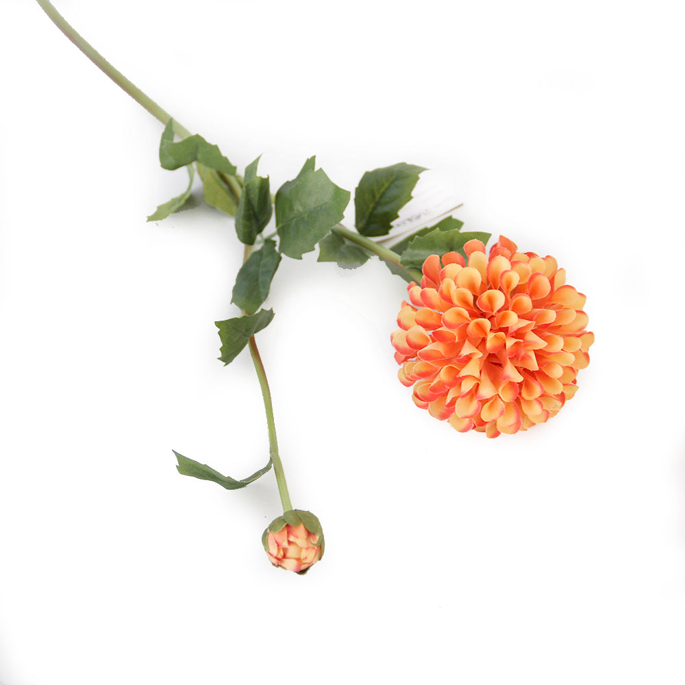 84CM Silk Pinnata Chrysanthemum Flowers Artificial Pompon Dahlias for Decoration